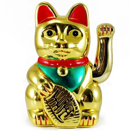 Figura gato maneki neko